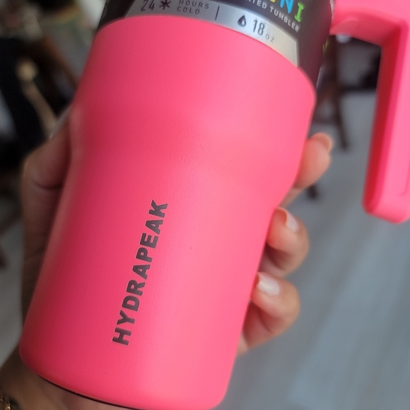 New HYDRAPEAK Kids Voyager Mini Stainless Steel Insulated Tumbler 18oz Hot Pink - Picture 5 of 12